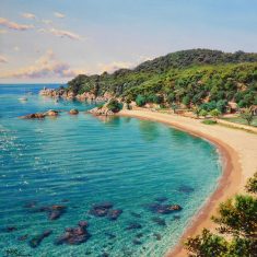 LA PLATJA DE SANTA CRISTINA. LLORET DE MAR